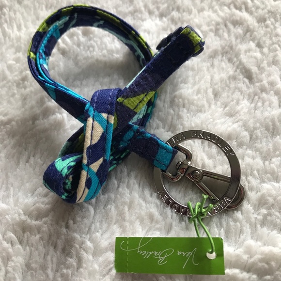 Vera Bradley Accessories - NWT Vera Bradley Katalina Blues Breakaway Lanyard